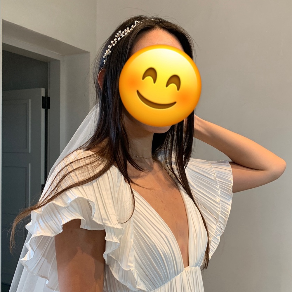 [NEW] Pearldrop Halo Wedding Headband from Anthropologie